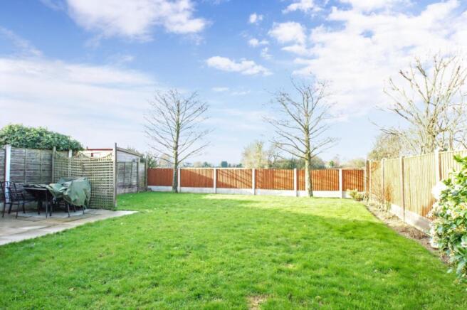 Rear Garden & Patio
