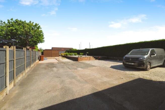Rear Driveway