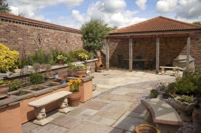 Rear garden