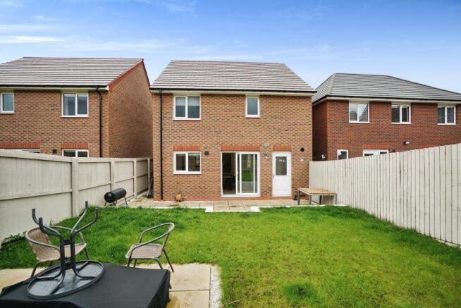 Rear garden