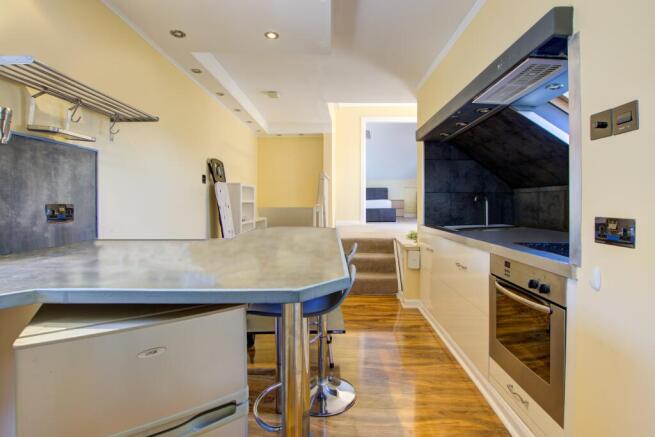 Kitchen to living &