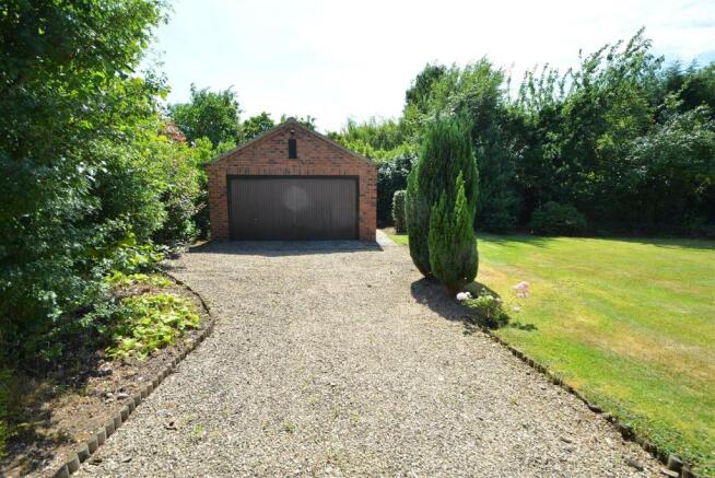 Detached Double Garage
