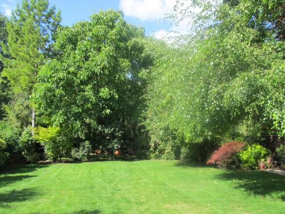 Rear garden