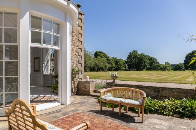 Terrace outside Drawing Room
