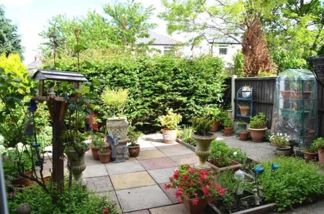 Rear Patio Garden