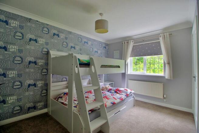 Bedroom Two with Jack & Jill Bathroom
