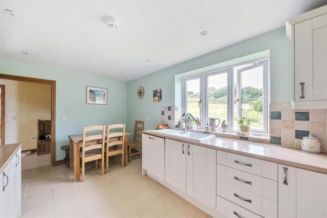 Kitchen with unspoilt views
