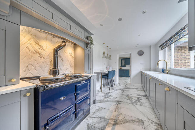 Kitchen Area/Aga