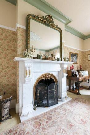 Feature fireplace
