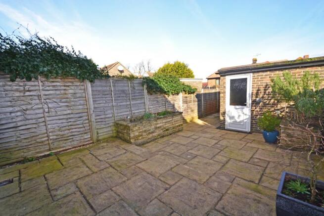Rear garden