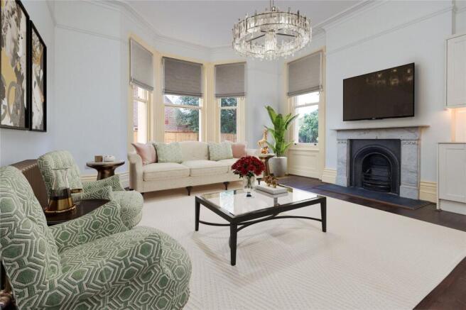 Living Room - Staged