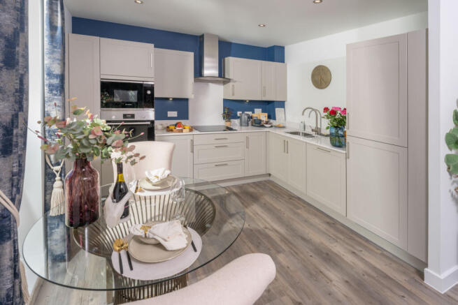 Show home kitchen