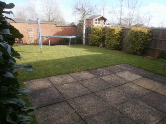 Rear garden