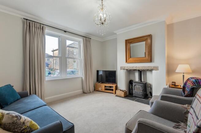 Living Room with Log Burning Stove