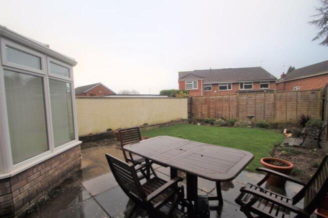 Rear garden