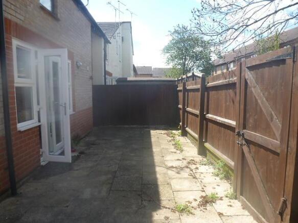 Rear garden