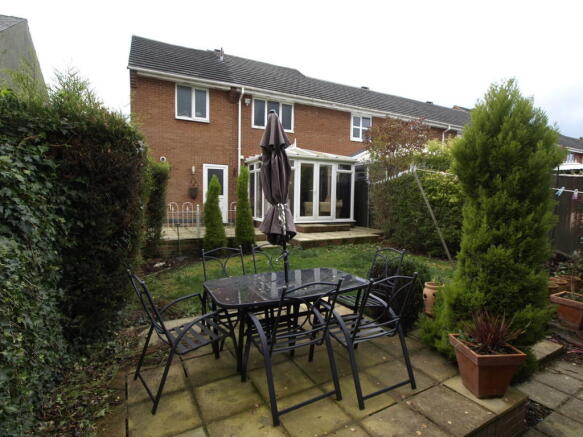 Rear garden