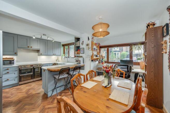 KITCHEN/DINER AND LIVING ROOMS