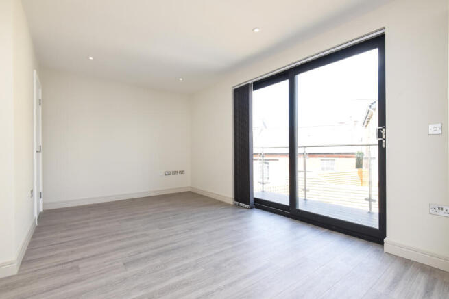 Living room and balc