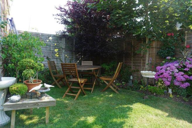 Rear garden