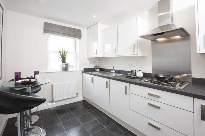 Lovely kitchen to our one beautiful Barratt homes