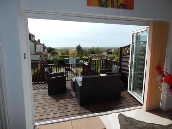 Decked Patio Area