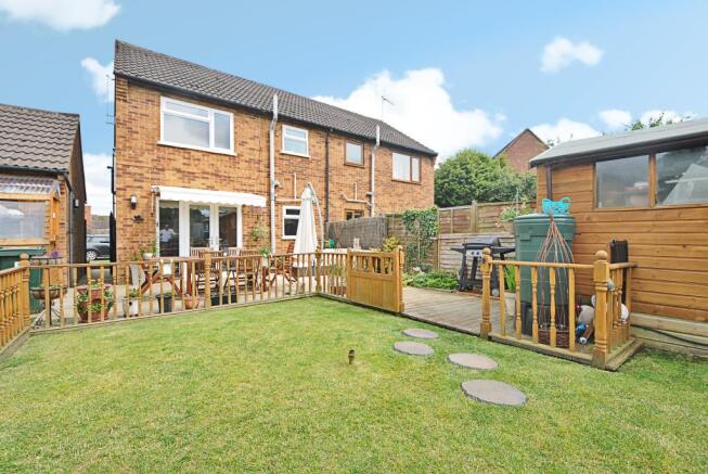 Rear of Property