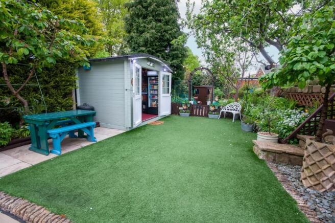 Outside - Private Side Garden
