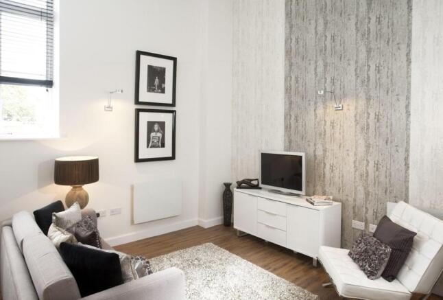 Typical apartment living area