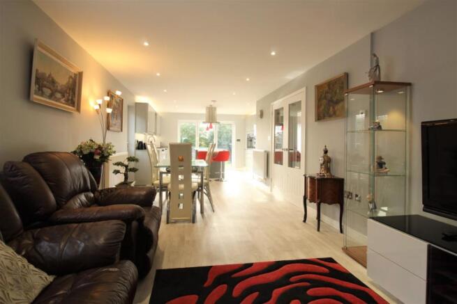 Open Plan Kitchen/ Dining/ Family Room