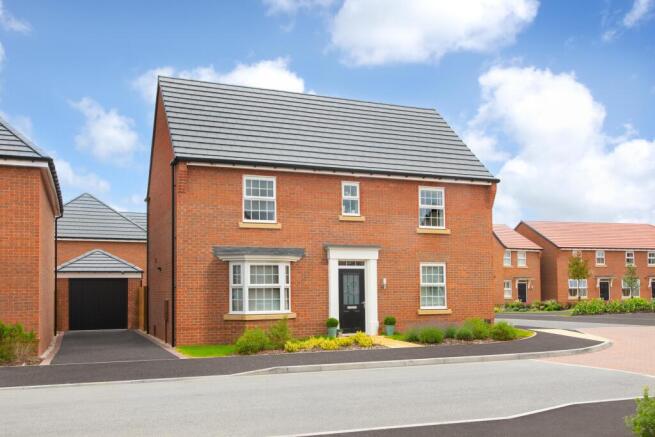 External view of the four bedroom Layton home