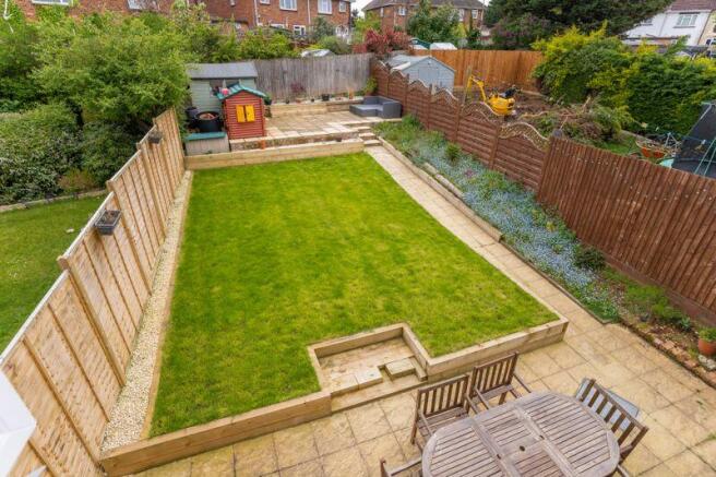 Rear garden