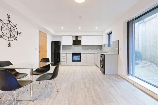 Open plan living space