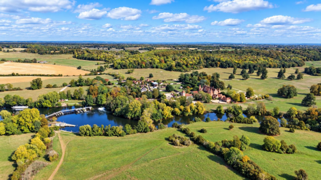 Aerial Countryside