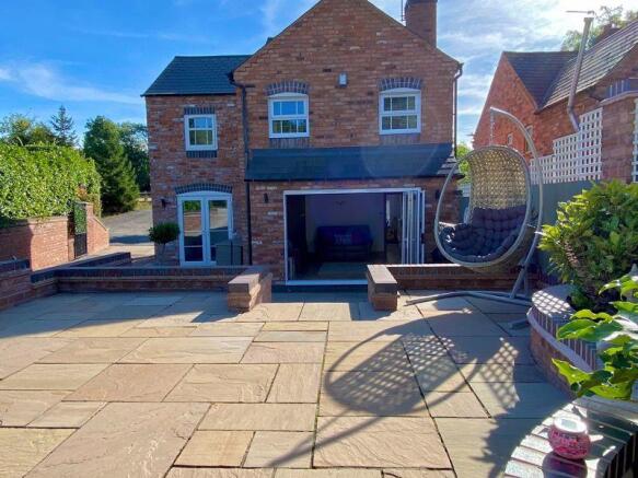 Patio to house