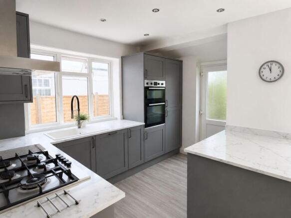 Open plan kitchen
