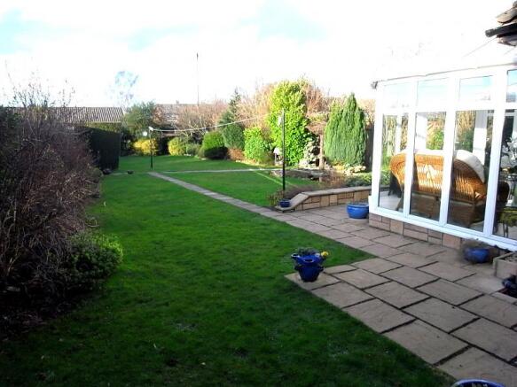 Rear garden