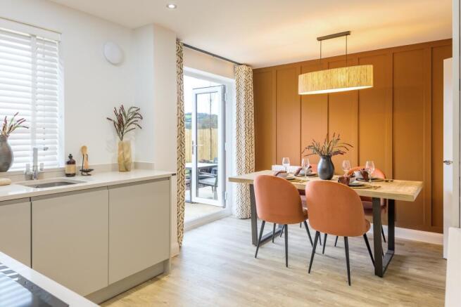 Kitchen in the Maidstone 3 bedroom home