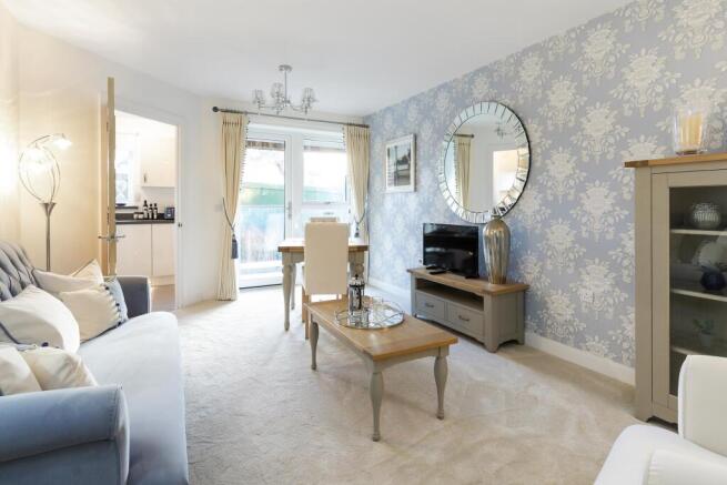 Show home living room