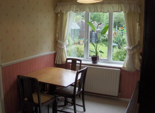 The dining room