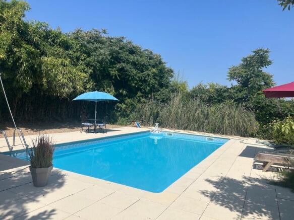Terraced pool