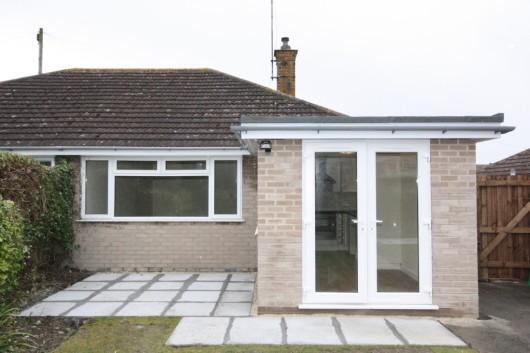 Rear of Property