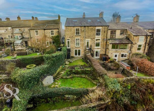 Rear Gardens Aerial View