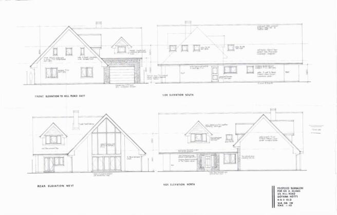 PROPOSED ELEVATIONS