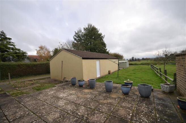 Rear Garden and Garage