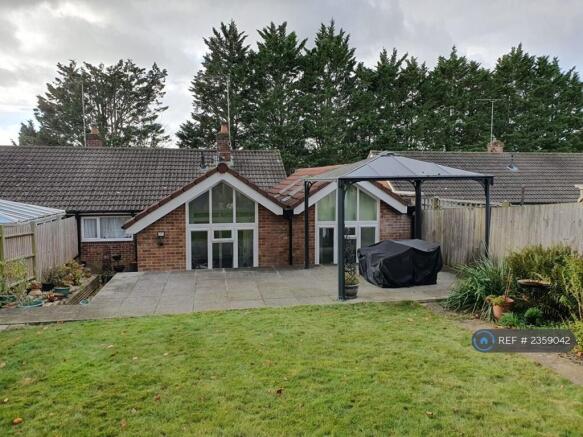 Rear Garden With Gazebo