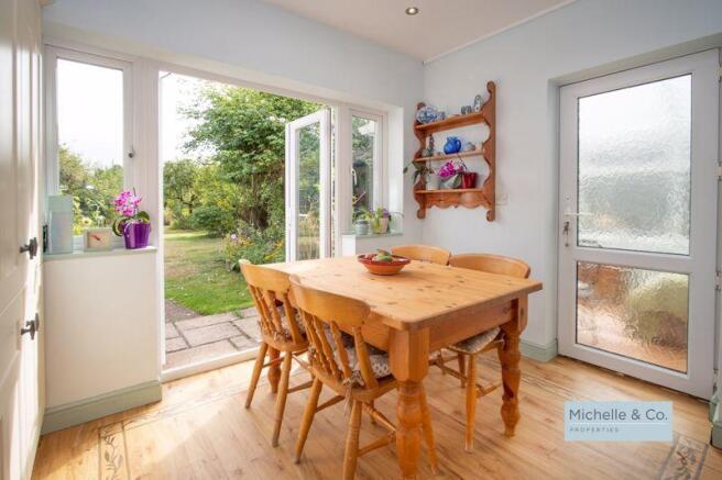 Dining area of Breakfast Kitchen
