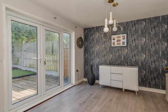 KITCHEN, DINER AND LIVING ROOM