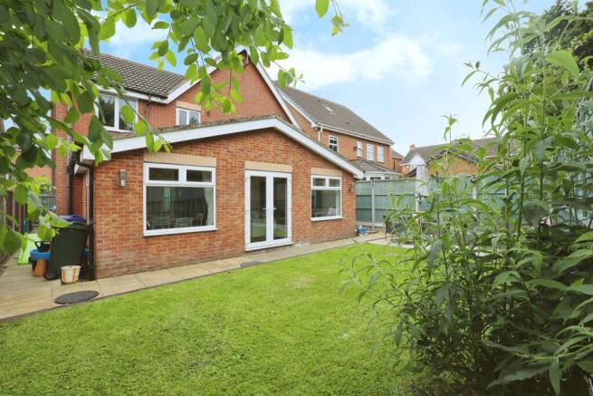 Rear garden