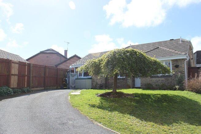 front of property